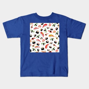Sushi Pattern Kids T-Shirt